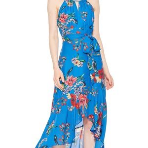 Parker Davina Floral high-low dress